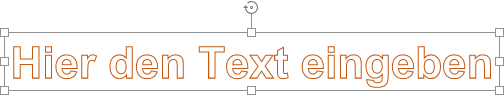 Markiertes Textfeld