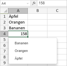 Aus Dropdown-Liste auswählen