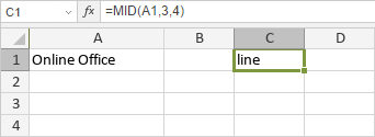 MID/MIDB Function