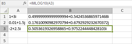 IMLOG10 Function