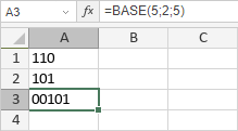 Fonction BASE