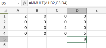 Funzione MMULT