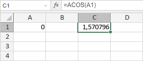 Función ACOS