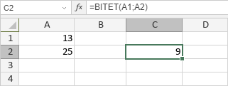 Fonction BITET