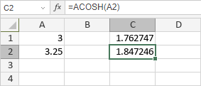 ACOSH Function