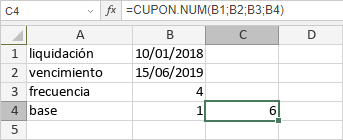 Función CUPON.NUM