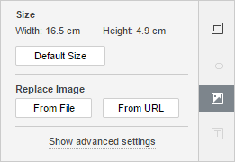 Image Settings tab