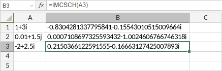 IMCSCH Function