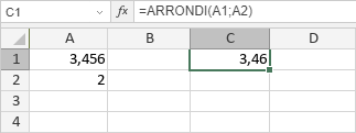 Fonction ARRONDI