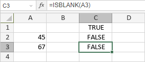 ISBLANK Function