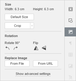 Image Settings tab