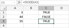 ISODD Function