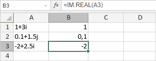 Función IM.REAL