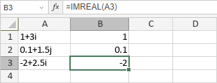 IMREALTEIL-Funktion