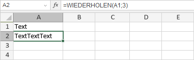 WIEDERHOLEN-Funktion