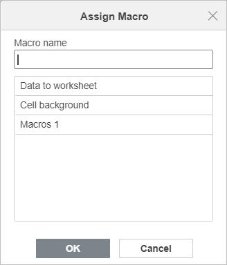 Assign Macro