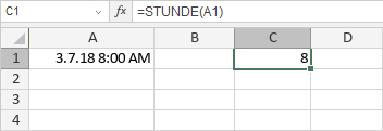 STUNDE-Funktion