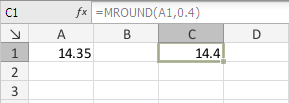 MROUND Function