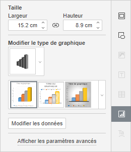 Onglet Graphique