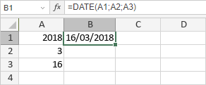 Fonction DATE