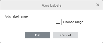 Axis Labels window