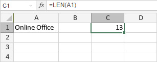 LEN/LENB Function