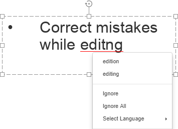 Spell-checking