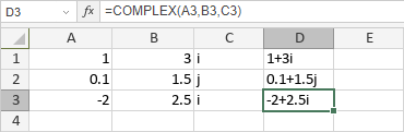 COMPLEX Function