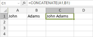 CONCATENATE Function