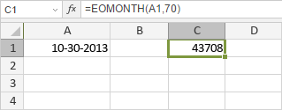 EOMONTH Function