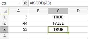 ISODD Function