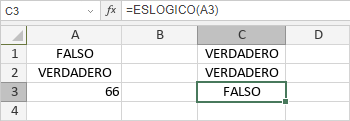Función ESLOGICO