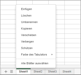 Gleichzeitig mit mehreren Blättern arbeiten