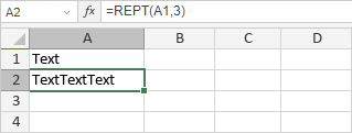 REPT Function