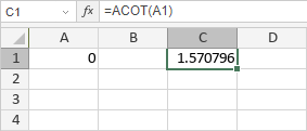 ACOT Function