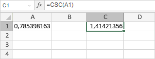 Fonction CSC