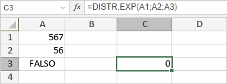 Función DISTR.EXP