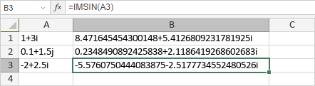 IMSIN Function