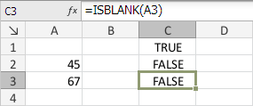 ISBLANK Function