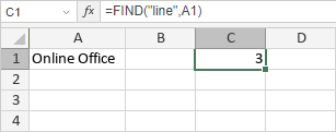 FIND/FINDB Function