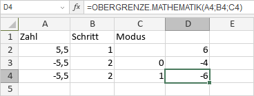 OBERGRENZE.MATHEMATIK-Funktion