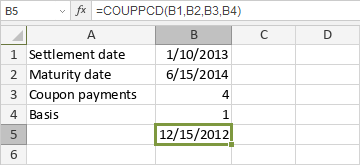 COUPPCD Function