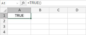 Функция TRUE