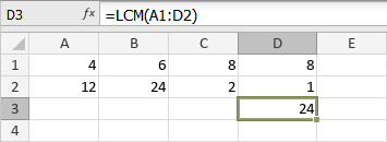 LCM Function