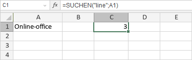 SUCHEN-Funktion