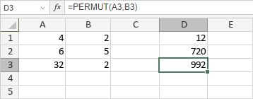 PERMUT Function