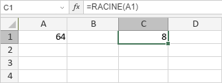 Fonction RACINE