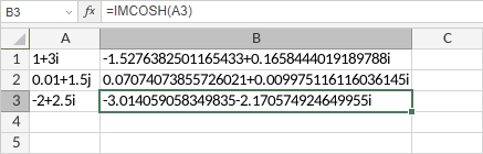 IMCOSH Function