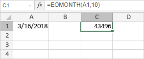 EOMONTH Function