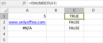 ISNUMBER Function